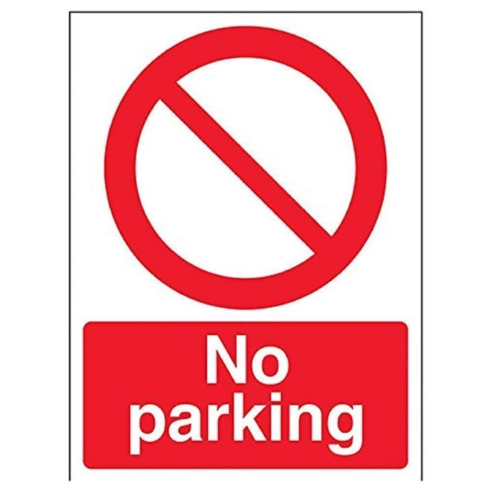 vsafety 52030 AN-R cartello divieto di accesso "" No parking, Plastica rigi y81K