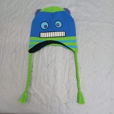 Nuzzles Children's Kids Blue Monster Hat One Size