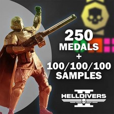 HELLDIVERS 2 - Farm Fast SuperCredits   Medals   Samples        XP No Login  