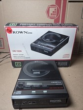 Crown CD-110N portable CD player FOR PARTS IN BOX