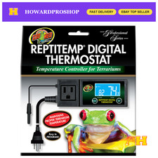 Digital Reptile Thermostat Controller - Adjustable Temperature for Terrariums