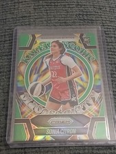 2025 Panini Prizm WNBA - Kaleidoscopic Sonia Citron #13 Green Prizm (RC)