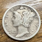 1925 MERCURY SILVER DIME ACTUAL COIN Get More Today & Save