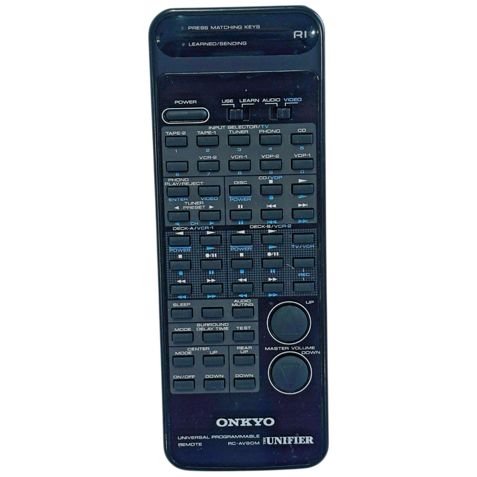 Control Universal A/v Receiver Remote