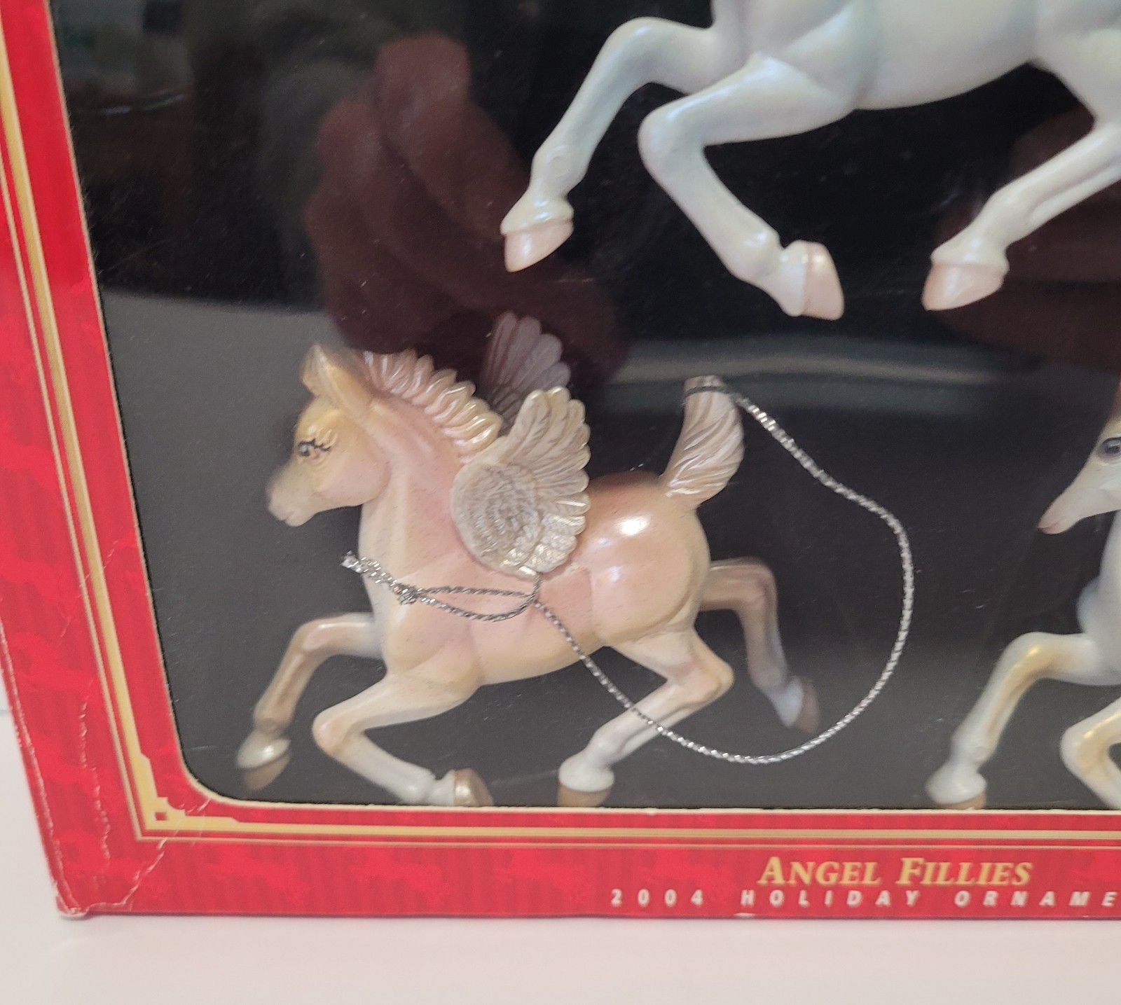 Breyer Angel Fillies 2004 Holiday Ornaments No. 700214 Set of 3
