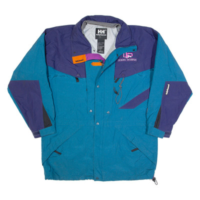 HELLY HANSEN Herren Regenjacke Blau L