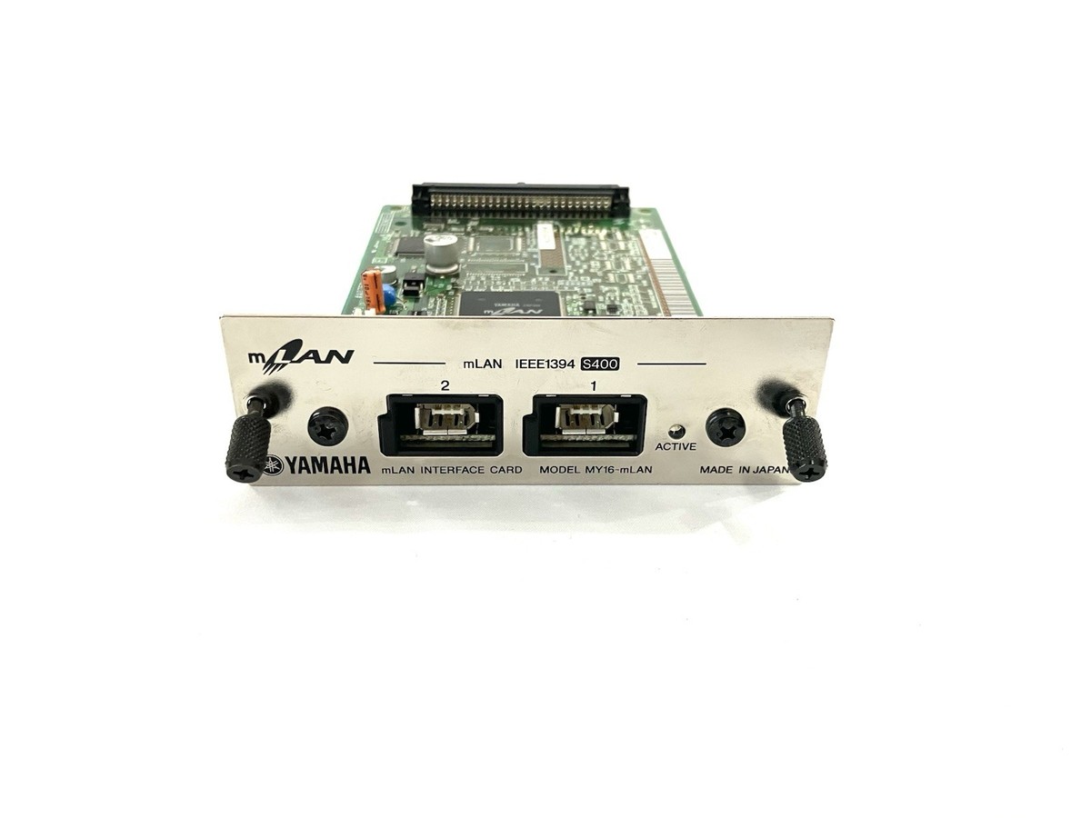 Yamaha MY16-mLAN Interface Card for 01V96 AW4416 w/ Box Manual