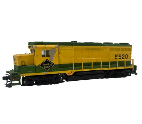Locomotora diésel Life Like Reading Lines escala Ho #5520 para piezas | Condition: For parts or not working