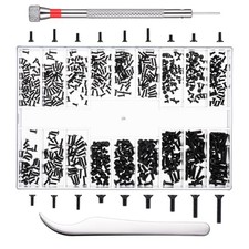 630 PCS Tiny Micro Repair Screw Kit, Black Laptop Computer Electronic Screw