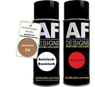 Spraydose für Mitsubishi CN Light Ginger Metallic Basislack Klarlack Sprühdose 4