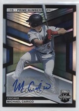 2023 Elite Extra Edition Prime Numbers C Signatures /9 Michael Carico Auto 0i5i