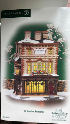 Dept. 56 H. Smythe, Publisher, Dickens Village, 2005