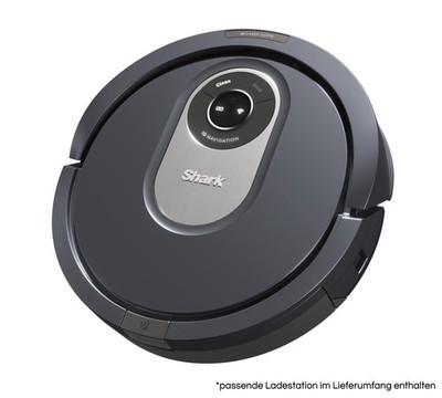 Shark RV2001EU AI Saugroboter Schwarz WLAN Navigationsart Laser Zeitsteuerung