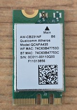 Qualcomm Atheros QCNFA435 M.2 NGFF WiFi Card Bluetooth 4.1 Dual Band DW1810