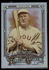 2025 Topps Allen & Ginter #35 Rogers Hornsby Silver Portrait