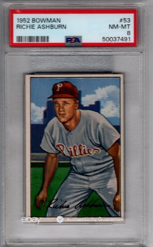1952 Richie Ashburn #53