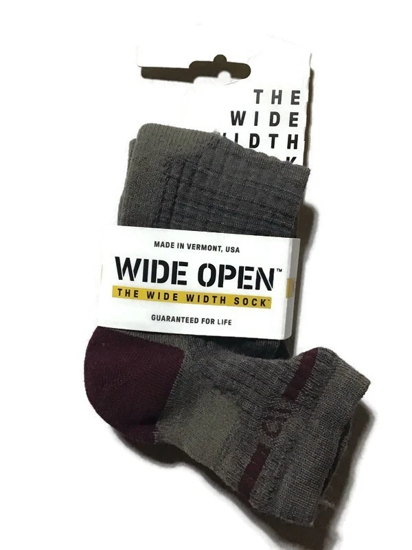 CALCETINES DE CUARTO ACOLCHADOS DE UNA SOLA RAYA ABIERTA 9501 TAUPE PARA MUJER de Darn Tough Foto 2 de 4