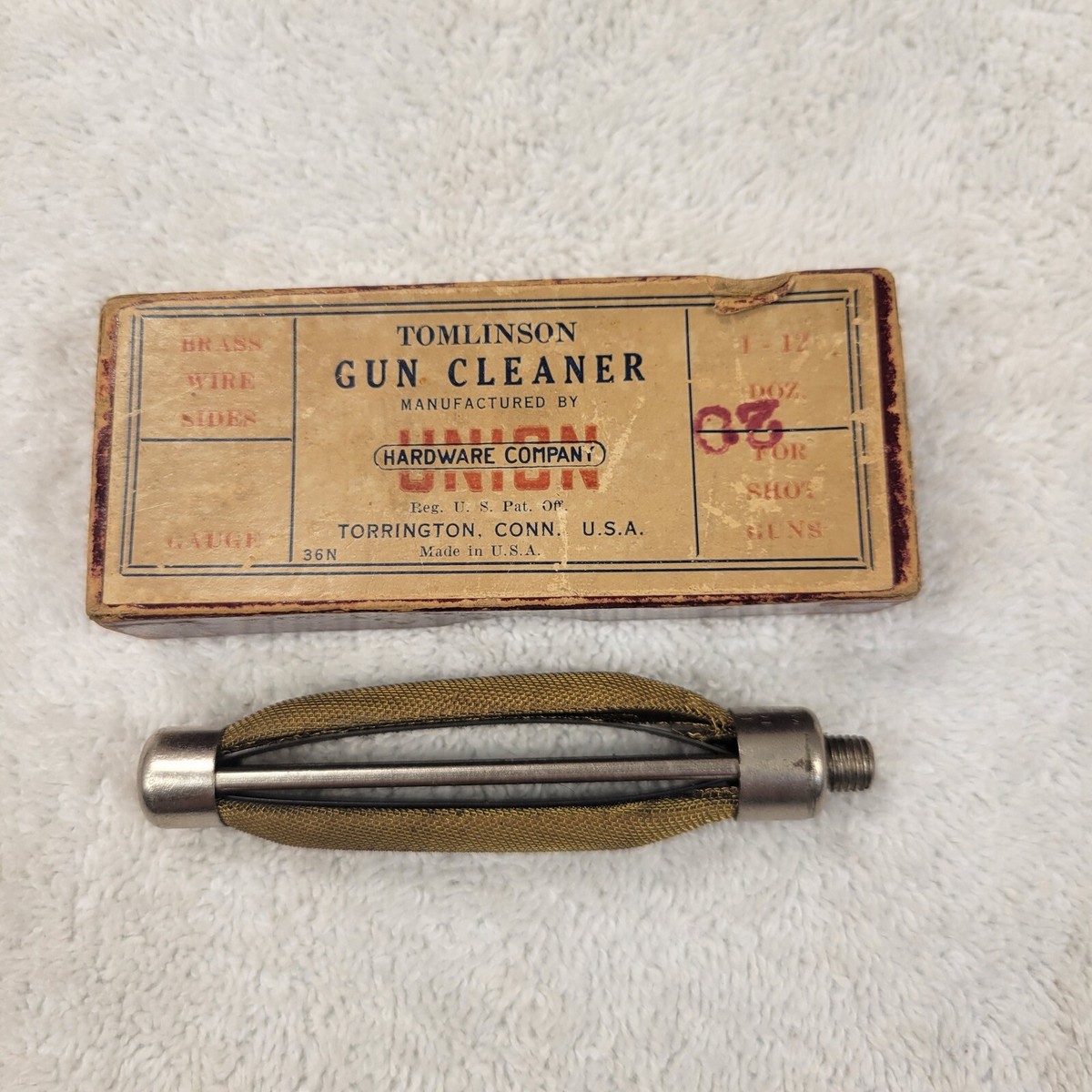 VIntage Rare Tomlinson Gun Cleaner with Original Box | eBay