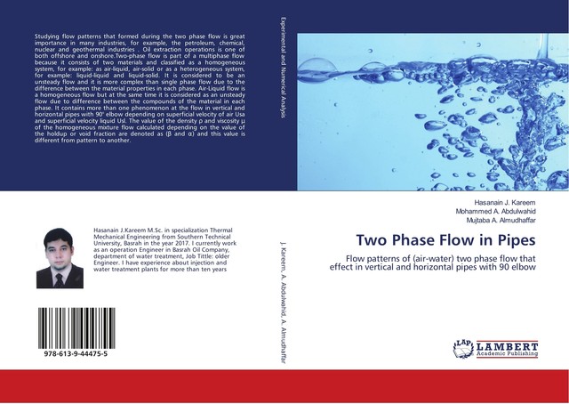 Two Phase Flow in Pipes von Hasanain J. Kareem (2019, Taschenbuch ...