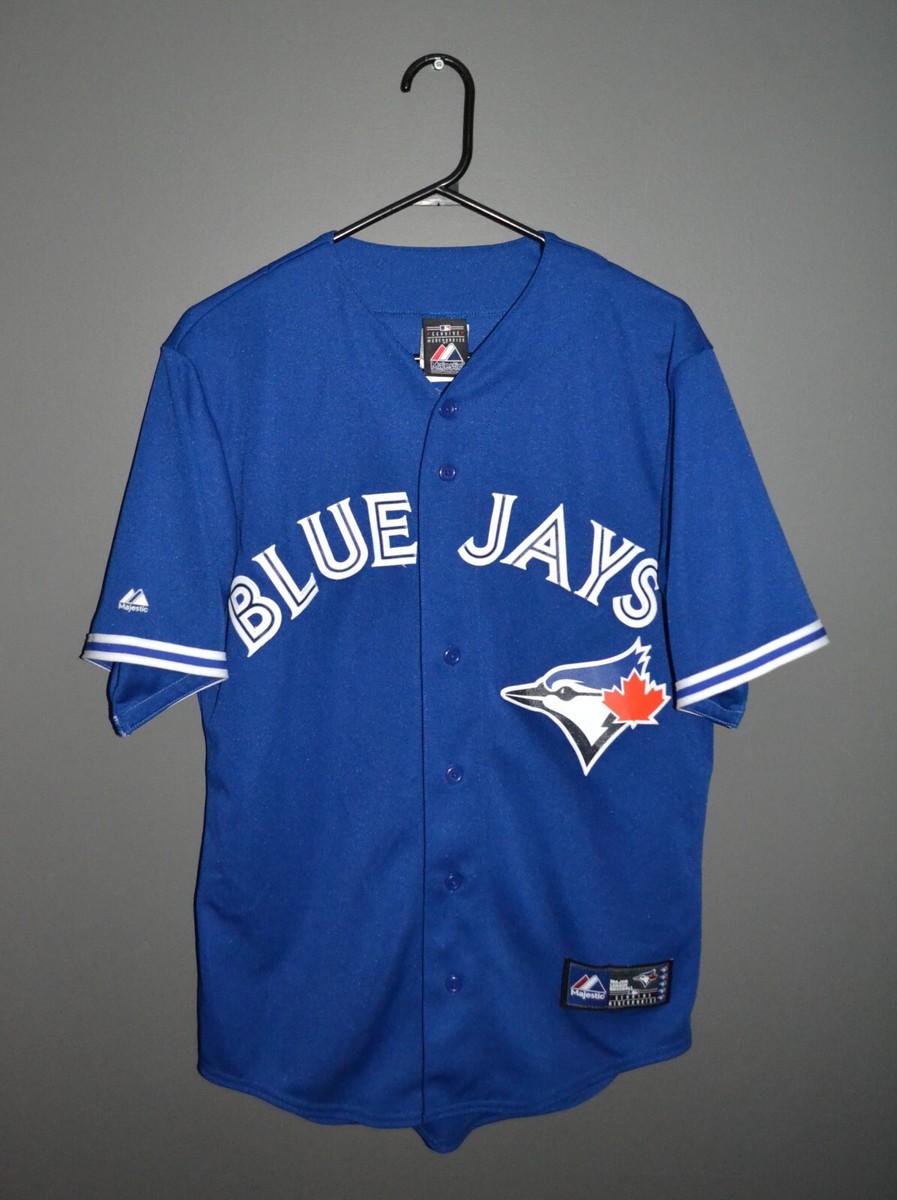 Majestic USA Brett Lawrie #13 Toronto Blue Jays BLUE Home Team