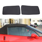 Car Window Screen Sun Shade Mesh Cover Windshield For Corvette C6 2005-13 US