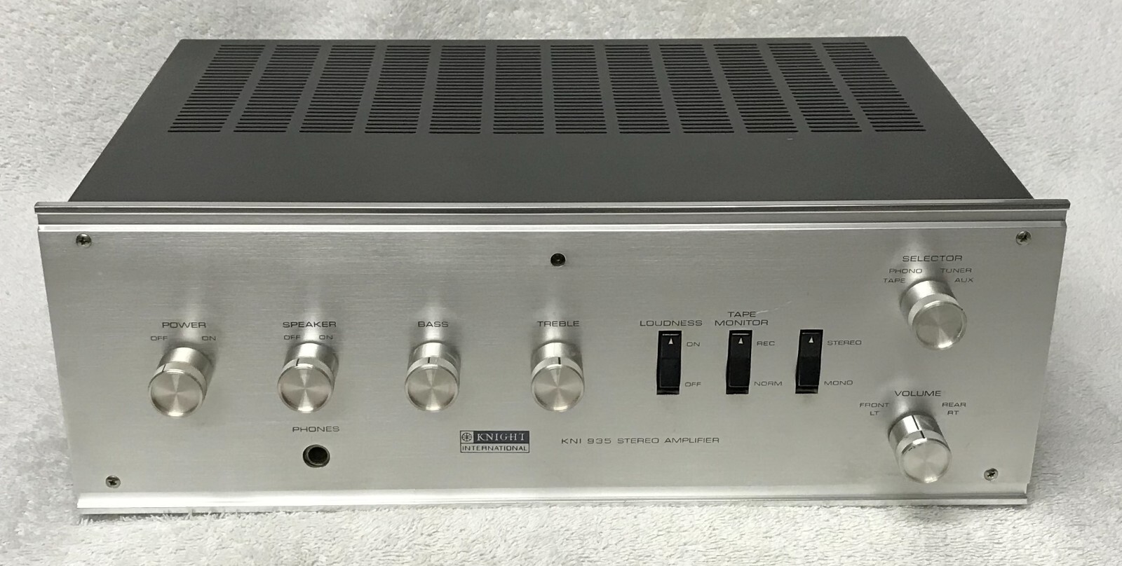 Rare Vintage 1960s KNIGHT / Allied Radio Model KNI 935 Tube STEREO