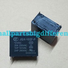 20/50/100pcs JQX-102F-P-12VDC New Genuine 4Pins Relay 12V HF102F-P-12VDC