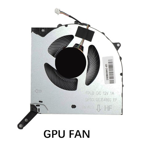 For Lenovo Legion 5 Pro 16ARH7 16ARH7H 16IAH7 16IAH7H CPU / GPU Cooling Fan 12V - Picture 6 of 10