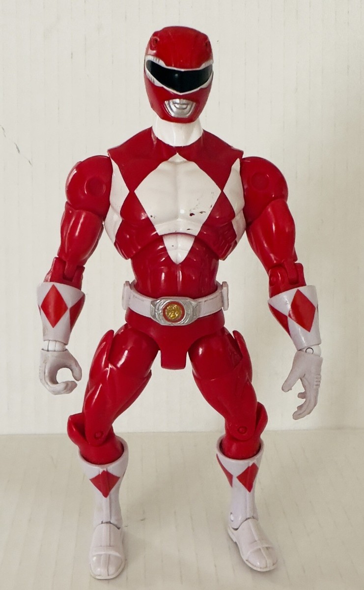 美品◎RED WARRIORS 20th Anniversary Box Mighty Morphin Power Rangers 20th Anniversary Armored Red Ranger