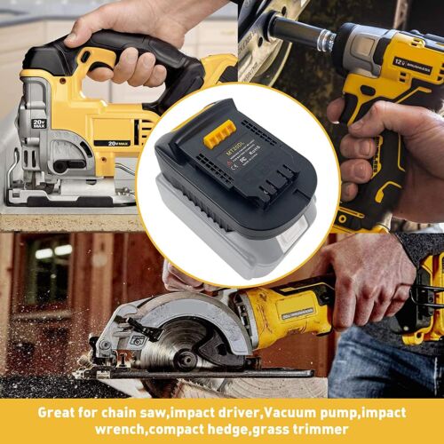 Converter Adaptor For Makita Dewalt Milwaukee Ryobi 18V Li-ion Battery Adapter - Picture 3 of 21