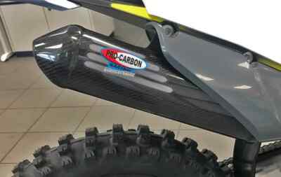 PRO CARBON AUSPUFF SCHALLDÄMPFER SCHUTZ SCHUTZ HUSQVARNA TE250 TE300 2020-2025