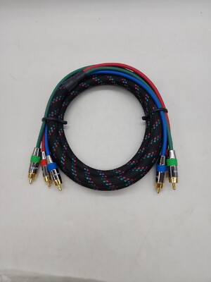 Severtson Component Video Cable RGB 6 Ft NEW