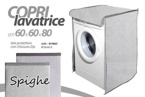 Coprilavatrice COPRI LAVATRICE PROTTETIVO IMBOTTITO CERNIERA SPIGHE 60*60*80 cm - Foto 8 di 12