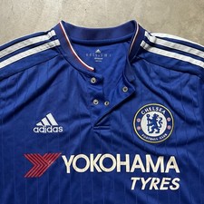 Vintage 2015 FIFA Chelsea F.C. HOME Adidas Soccer Jersey M