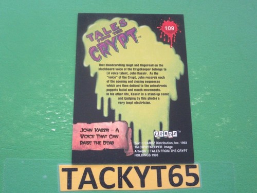 1993 TALES FROM THE CRYPT EINZELKARTE(s) NEU SIE WÄHLEN - Bild 208 von 210