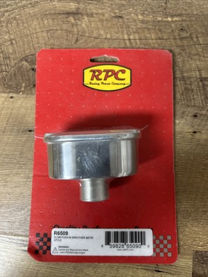 RPC Alum Finned V/C Breather Polished/Satin R6509