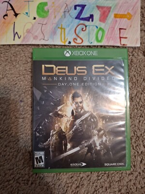 Deus Ex: Mankind Divided -- Day One Edition (Microsoft Xbox One, 2016)
