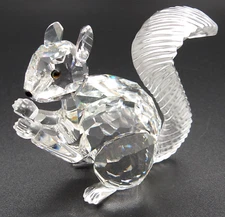 Swarovski Crystal 208433  Squirrel 10th SCS Anniversary 1997 w/ Original Box/COA