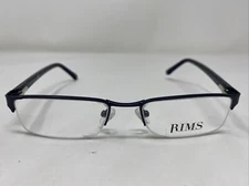 Rims Eyewear R3 1091 2747 50-17-140 Navy Blue Half Rim Eyeglasses Frame RD47