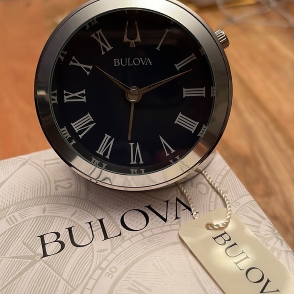 NWT Bulova Clock