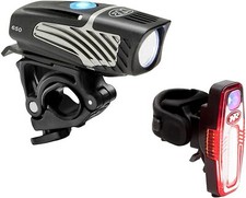 NiteRider Lumina Micro 650 Front  Sabre 110 Rear  Bike Light Combo  NEW