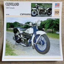 Cleveland 1000 Tornado 1929 Motorcycle Collection Atlas USA