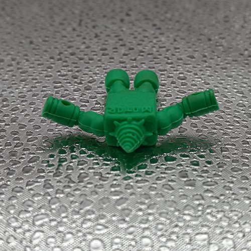 M.U.S.C.L.E Figure Kinnikuman #307 Motorman Green Kinkeshi 1980s - Picture 3 of 4