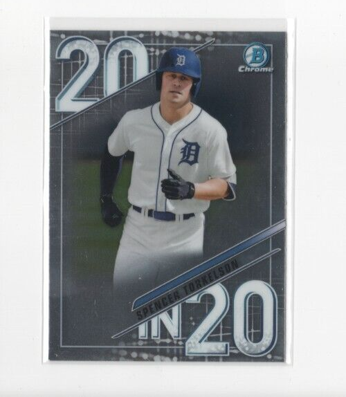 2020 Bowman Chrome 20 in 20 Spencer Torkelson RC Insert Tigers