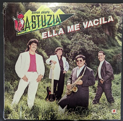 SUPER GRUPO ASTUZIA LP/ELLA ME VACILA/BALBOA 1992/BRAND NEW SEALED/CUMBIA