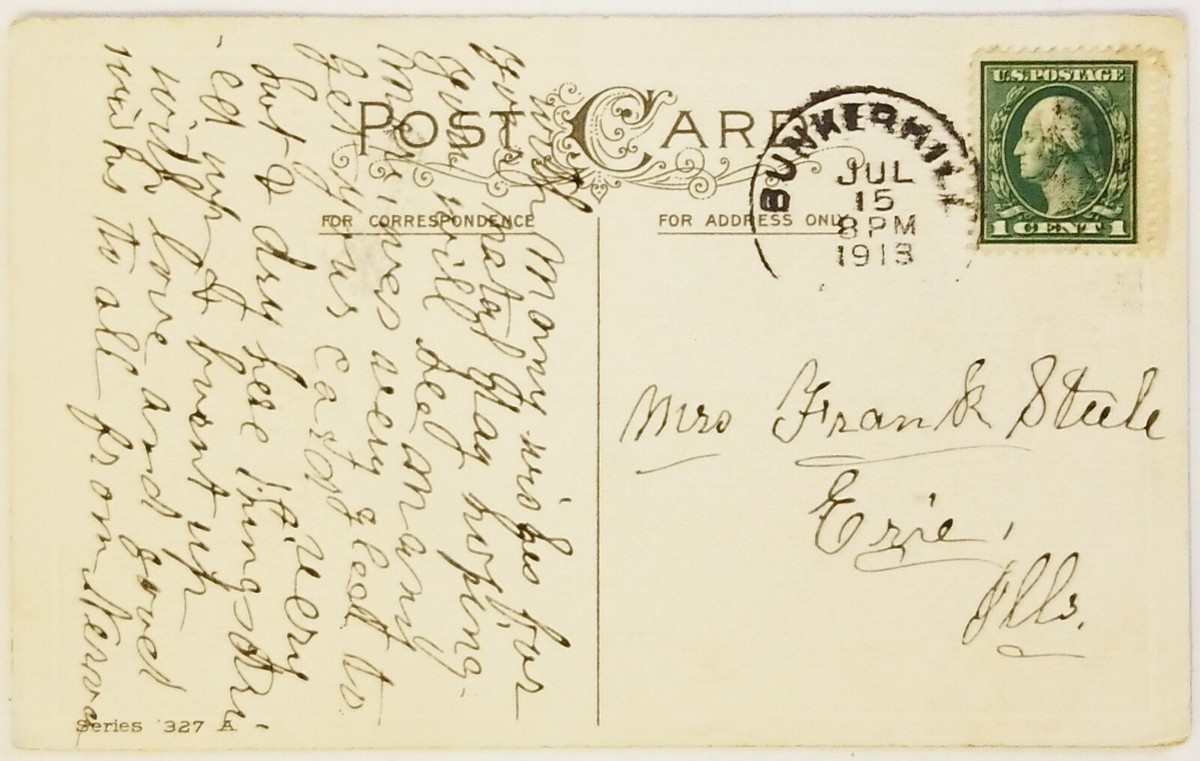Birthday Greetings Flower Embossed Postcard c1913 | eBay