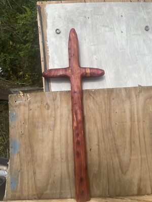 Hand Made Cedar Wood Cross 
