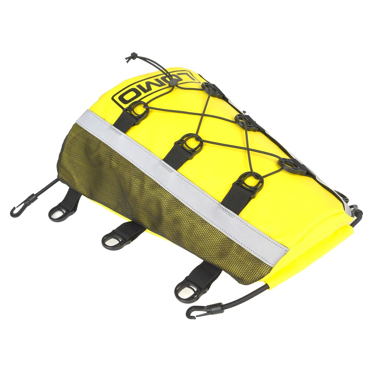 Lomo Kayak Deck Bag -  Front Zip Closure Yellow Kayaking