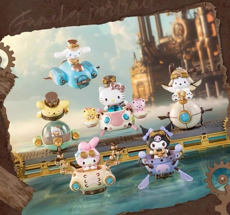 【海外限定】TOPTOY × サンリオ 蒸気パンクシリーズ 全6種コンプリート 海外限定】TOPTOY × サンリオ 蒸気パンクシリーズ 全6種