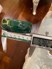 NEW 66.8gCERTIFIED 57.8mm*RARE*GORGEOUS GREEN CARNELIAN JADE稀有天然玛瑙绿玉 BANGLE — photo 8